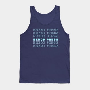 Bench Press Repetitive Tank Top